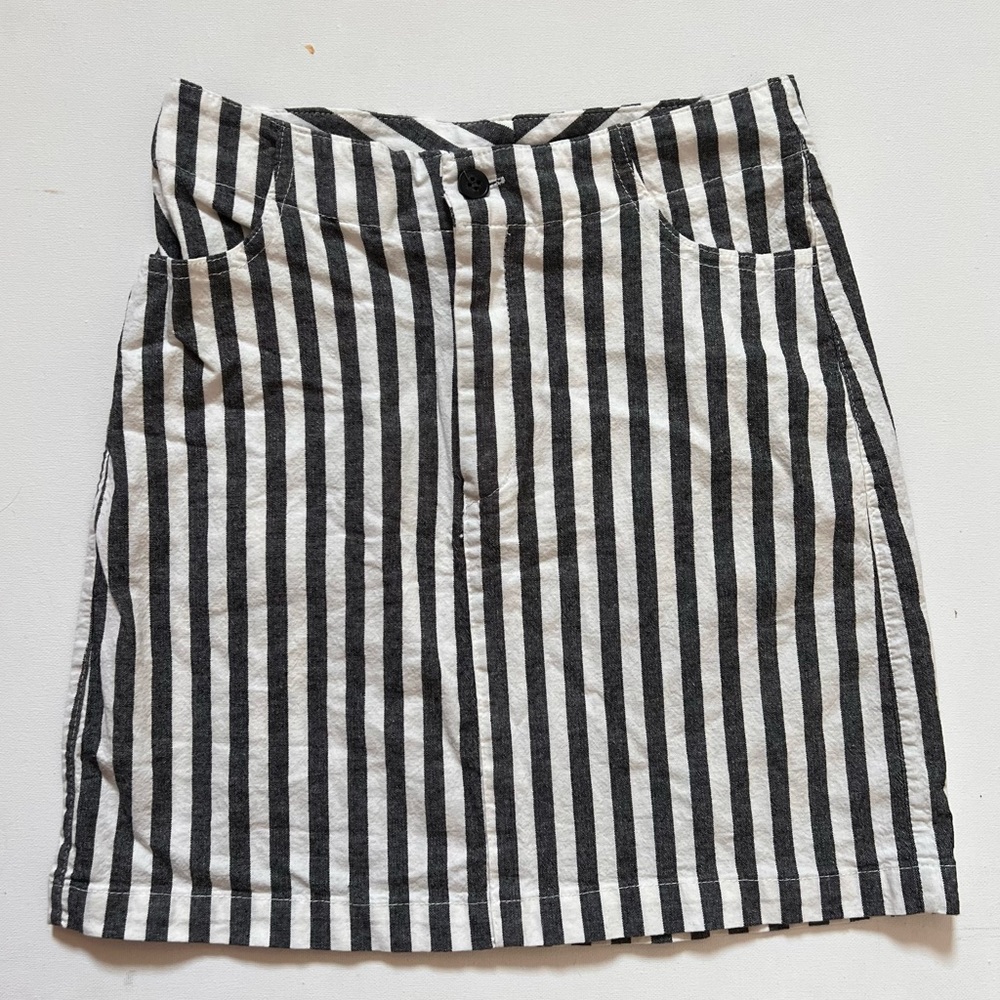 brandy melville striped skirt